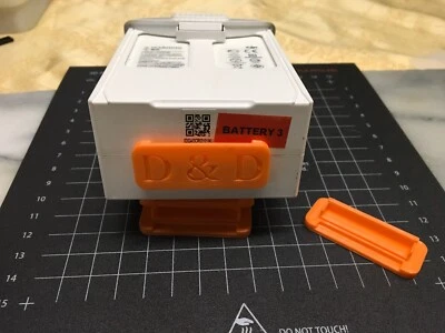 $18.08 • Buy 3D Printed DJI Phantom 4 Pro Battery Plug Cover. (Orange TPU)