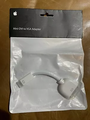 Genuine Apple Mini-DVI To VGA Adapter M9320G/A -- NEW   • $5.99