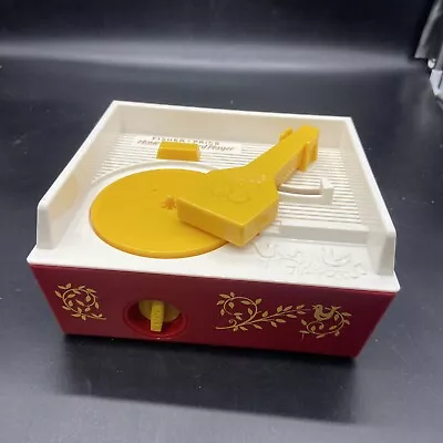 Vintage Fisher-Price Music Box Player With Three Records • $20