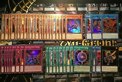 YuGiOh! Salamangreat Deck - 45 Cards - Balelynx Gazelle Circle Spinny Core! • £9.95