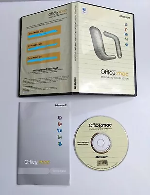 2004 Microsoft Office Mac Student And Teacher Edition 2004 Word Powerpoint Excel • $10.67