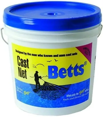 Betts Professional Series Mullet Mono Cast Net 6-Foot Length 1-Inch Mesh 18-6 • $139.99