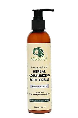 Renew & Balance AMBROSIA ORGANICS Intense Herbal Moisturizing Body Creme 8 FL • $15.99