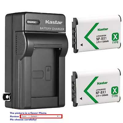 $6.49 • Buy Kastar NP-BX1 X-Series Battery AC Wall Charger For Sony ZV-1F Vlogging Camera