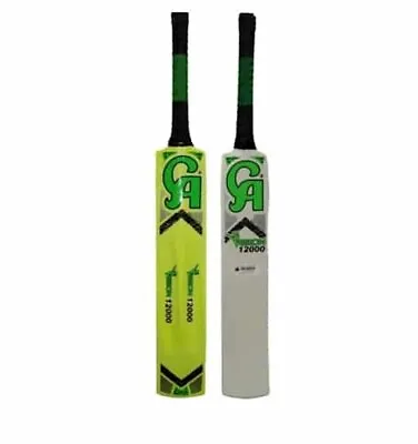 CA Vision 12000 Tape Ball Softball Tennis Cricket Bat Lime Green • $47.83