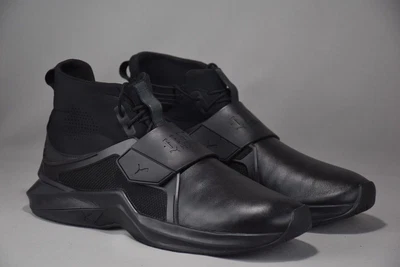 $114.52 • Buy Puma Fenty By Rihanna The Trainer Hi Men Sneakers Casual Black US 12 UK 11 EU 46