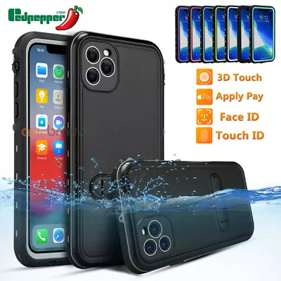 Waterproof Tough Case Shockproof Cover For IPhone 15 14 13 12 11 Pro MAX XS XR X • $12.95