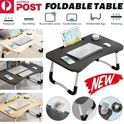 Laptop Table Bed Stand Desk Lap Tray Sofa Computer Portable Foldable Adjustable • $22.95