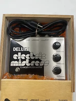 Electro Harmonix Electric Mistress Flanger Deluxe Filter Matrix Vintage Pedal • $399