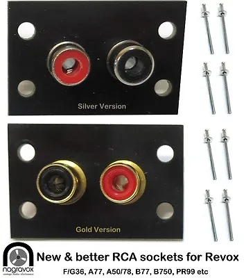 Revox RCA Sockets Panel  A77 B750 A50 A78 B740 A40 A700 & Others • $81.60