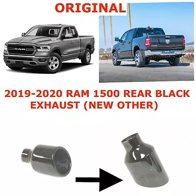 2019 2020 2021 RAM 1500 DT BLACK 5 Inch Exhaust Tip 82216079AA • $23