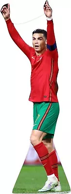 Cristiano Ronaldo Hands Up 84  Tall Life Size Cardboard Cutout Standee • $43.95