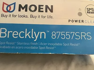 Moen 87557SRS Brecklyn Pull-Out Sprayer Kitchen Faucet - Spot Resist Stainless • $81.50