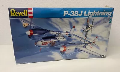 Revel P-38J Lightning 1:32 Plastic Model Kit 4749 Sealed In Box • $47.99