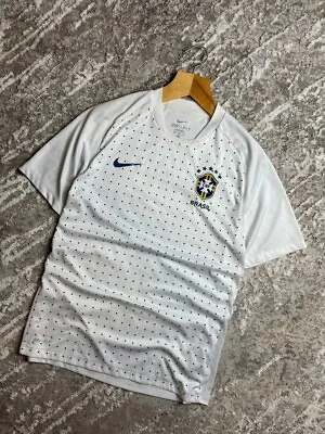 $46 • Buy Brazil National Team Soccer Jersey Football T-Shirt Nike