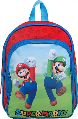 Super Mario Multicoloured Backpack 31cm X 25cm X 10 Cm • £16.99