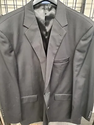 Mens Blazer Sport Coat Jacket Stafford 48R 100% Wool NWOT NEW • $59.97