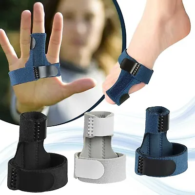 $5.88 • Buy Professional Finger Splint For Arthritis Pain Tendon Injury Broken Fixed Sleeve
