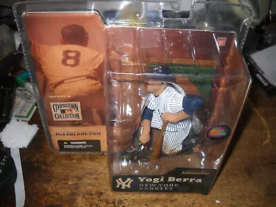 Yogi Berra New York Yankees Mcfarlane Figure Nib New York Yankees Cooperstown • $19.99