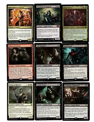 Edgar Markov-100 Card EDH Commander Deck-Vampire-Mythic-Rare Magic The Gathering • $259.99