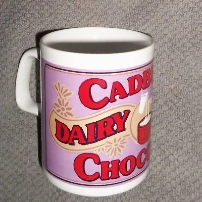 £5.99 • Buy Cadburys Dairy Milk Chocolate Mug Staffordshire Kilncraft Pottery Vintage - NEW