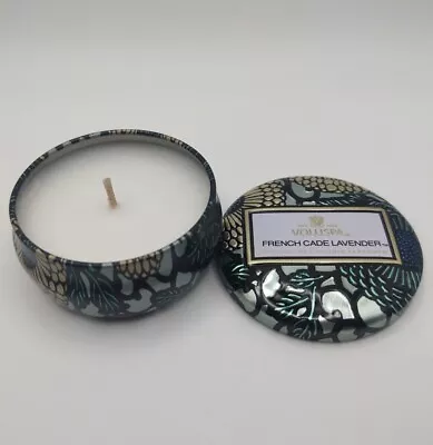 Voluspa French Cade Lavender Candle In Tin .9oz Mini Tin Verbena • $7.79