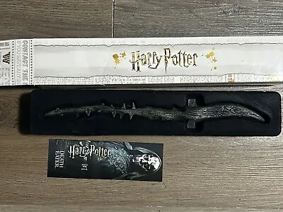 Harry Potter Death Eater Thorn Wand Official Collector Replica With Bookmark • $22