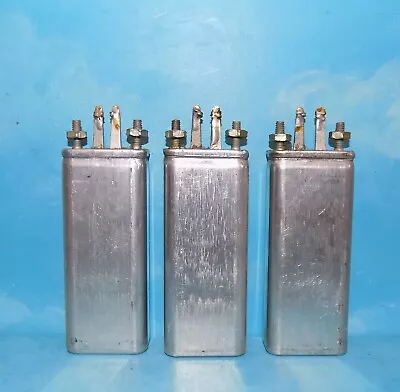 3 Western Electric 439A Capacitors 2uf Good Condition Free Shipping • $59.96