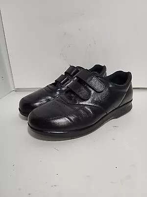 Sas Black Leather 2 Strap Comfort Mens 14.5 (3e) Shoes • $36.99