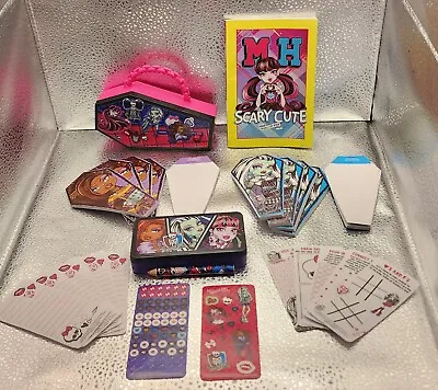 Monster High 26pc Lot Cases Notepads Stickers And Paper Fun Pages See Details • $18.88