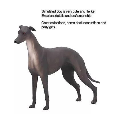 Simulated Dog Model Static Animal Figurine Toy Home Decoration Children Birthday • $16.52