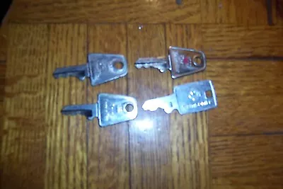 Lot Of 4  Vtg Original SAMSONITE  Luggage Briefcase Keys • $9.95