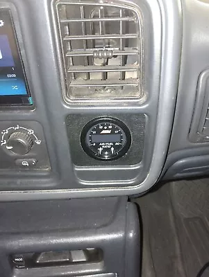 99-06 Silverado/Sierra 2 1/16 Single Aem Gauge Pod Resessed  3d Printed • $25