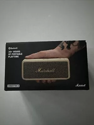 Marshall Emberton II Portable Bluetooth Wireless Speaker - Cream (1006237) • $122.45