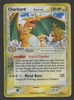 $55.40 • Buy 2006 Charizard 4/100 Delta Species Holo Rare - Pokemon EX Crystal Guardians