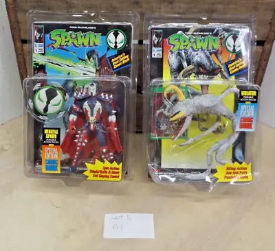 Lot Of 2 New Spawn Medieval & Violator Action Toy Figures 1994 Todd McFarlane S1 • $29.50