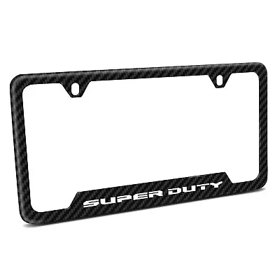 Ford Super-Duty Carbon Fiber Texture ABS 50 States License Plate Frame • $27.99