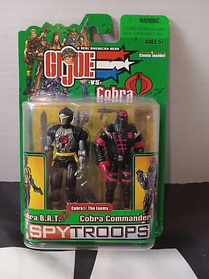 Cobra B.A.T. Commander BAT G.I. JOE COBRA Vs Cobra SPY TROOPS MOC • $27.49