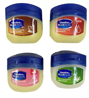 Vaseline Blueseal Pure Petroleum Jelly 4 Pack Set 50 Ml Free Shipping • $9.99