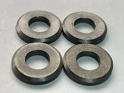 7/16”BOLT SIZE CHAMFERED WASHER/SPACER STEEL 1”ODx.465 IDx0.185” 4pc (NOV147) • $9.95