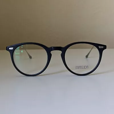 Matsuda M2026 Round Optical Eyeglasses Frames Matte Black 47-22-145 New • $236