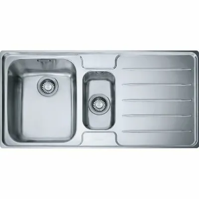 Franke Laser Lsx 651 1.5b Inset Rh Kitchen Sink Stainless Steel 101.0066.690 • £199.99