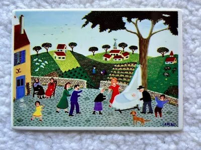 Vintage Villeroy And Boch Naif Vilbo Card  Christening Celebration  • $14.99