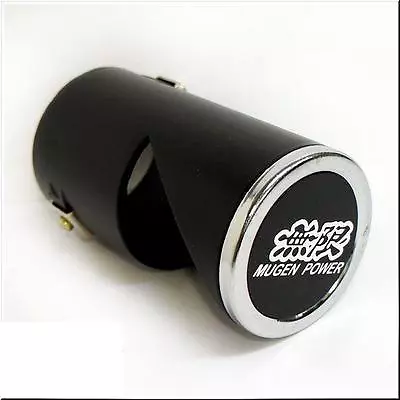 CAR ALLOY MUFFLER EXHAUST TAILPIPE TIPS  Suit Tailpipe Size 29-66mm MUGEN POWER • $31.14