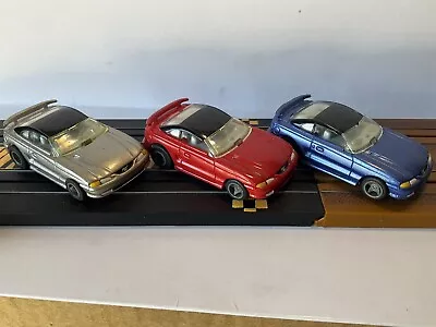 Slot Car Life Like M Chassis Set Of 3 Conv. Ho Mustangs… • $94.99