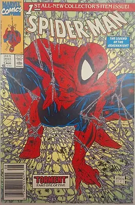 SPIDER-MAN #1 MARVEL 1990 NEWSSTAND VARIANT EDITION Todd McFarlane  • $5.99