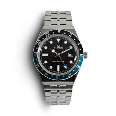 Timex Q GMT Batman 38mm Dial - UK EXCLUSIVE  • £90