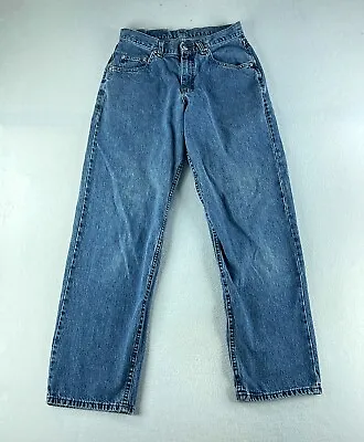 Lee Riveted Mens Jeans Blue Tag Size 33x32 (30x32) Straight Medium Wash • $18.78