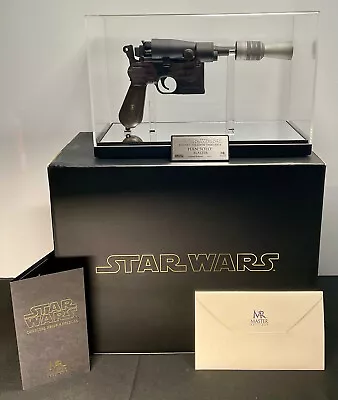 Master Replicas Star Wars Episode 4 Han Solo Blaster SW-134 MR • £2500