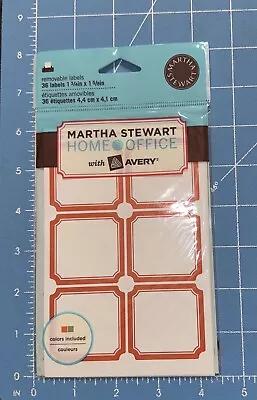 Martha Stewart Home Business Removal Labels 72471 • $6.99